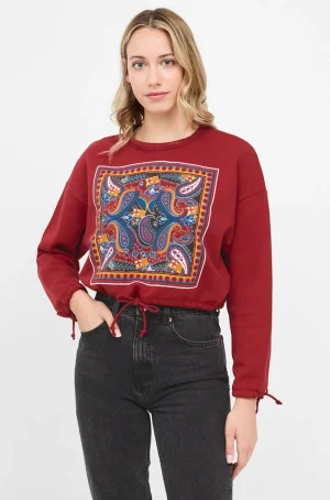 Discount Sudadera Crop Mujer Sudaderas Y Jerséis