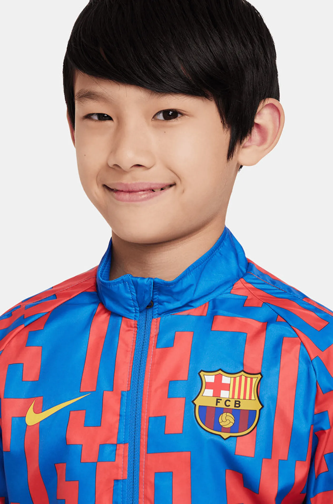 Best Sudadera estampada Barça Nike - Junior Niños Abrigos Y Chaquetas