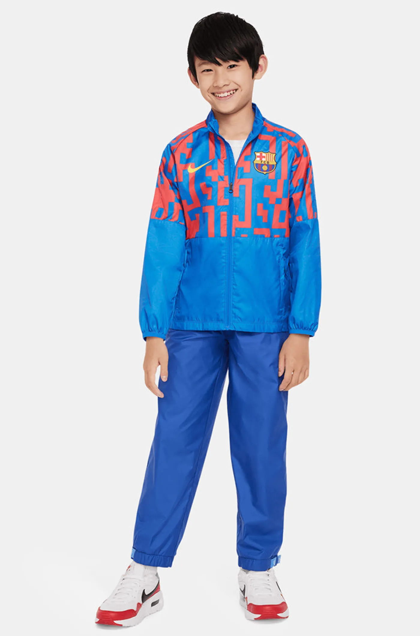 Best Sudadera estampada Barça Nike - Junior Niños Abrigos Y Chaquetas