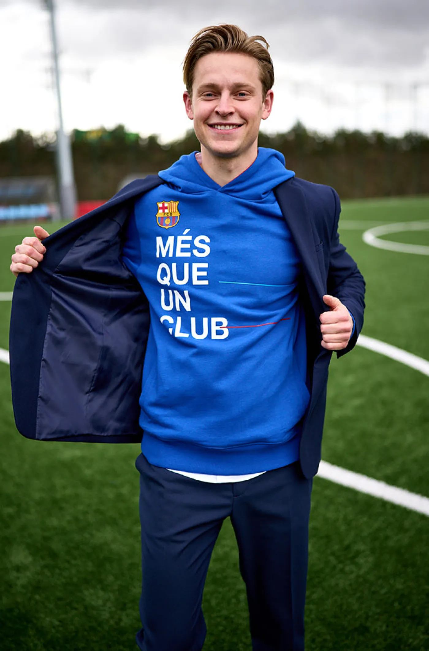 Cheap Sudadera Més que un Club Barça Hombre Sudaderas