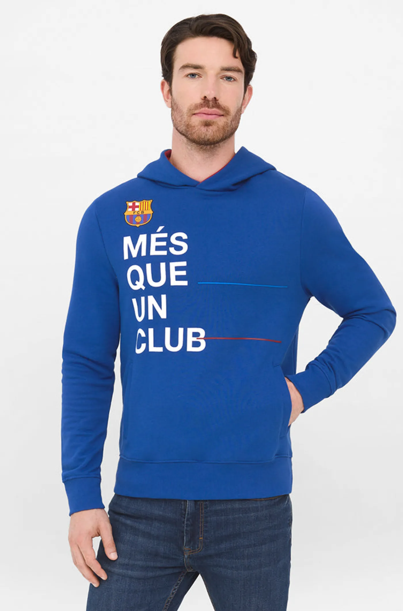 Cheap Sudadera Més que un Club Barça Hombre Sudaderas