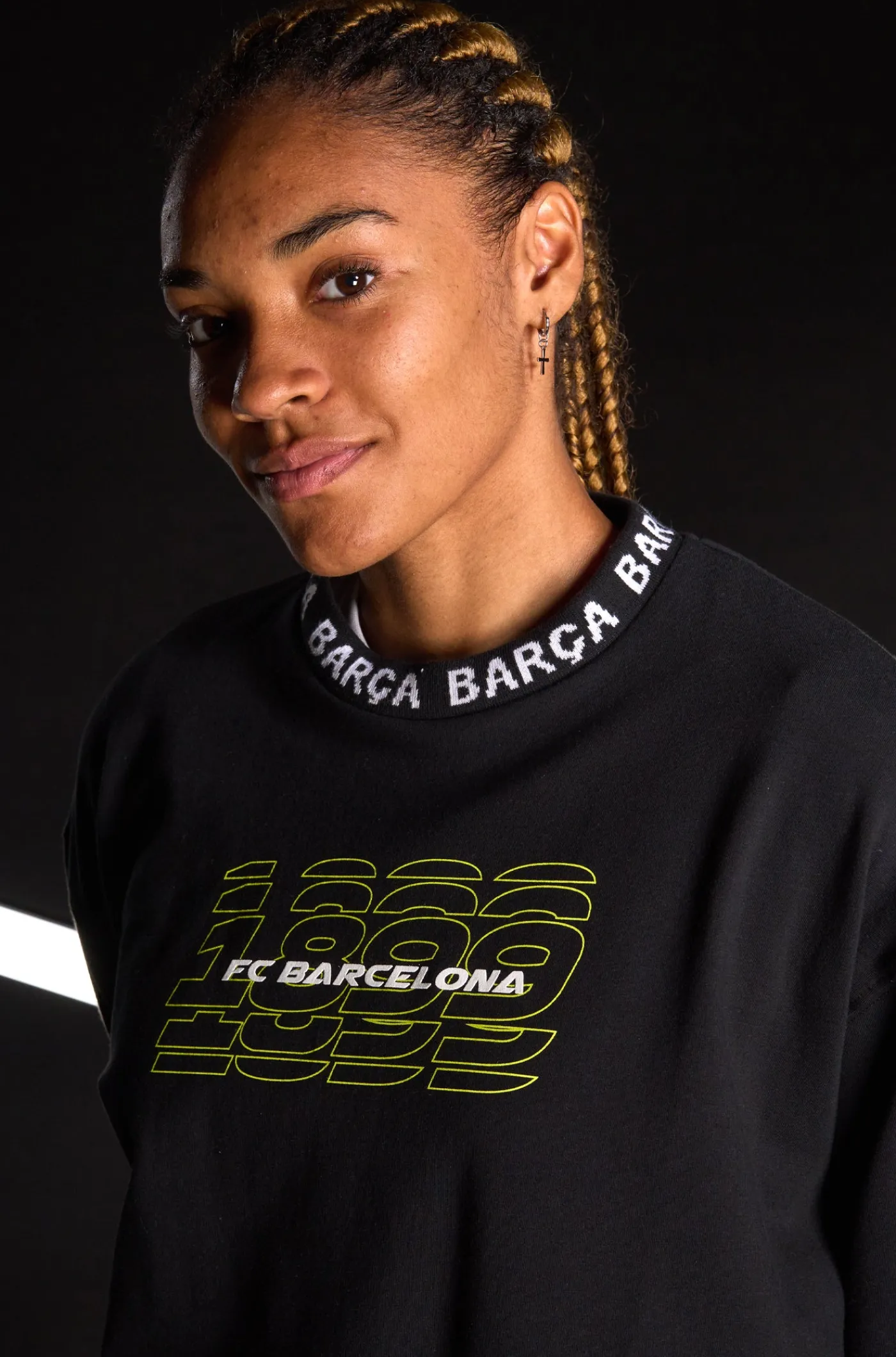 Flash Sale Sudadera negra Barça - Numerology Mujer Sudaderas Y Jerséis