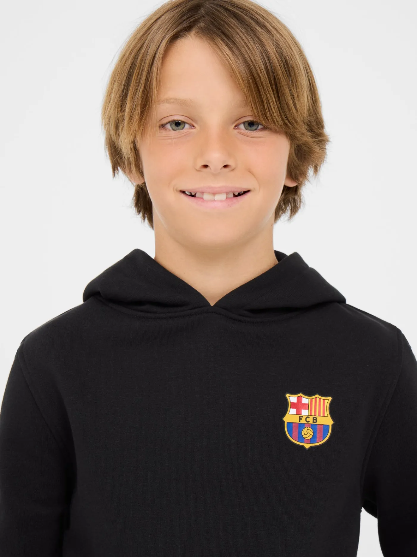 Outlet Sudadera negra trencadís Barça - Junior Niños Sudaderas