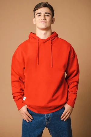 Outlet Sudadera roja Barça + Cruyff Hombre Sudaderas