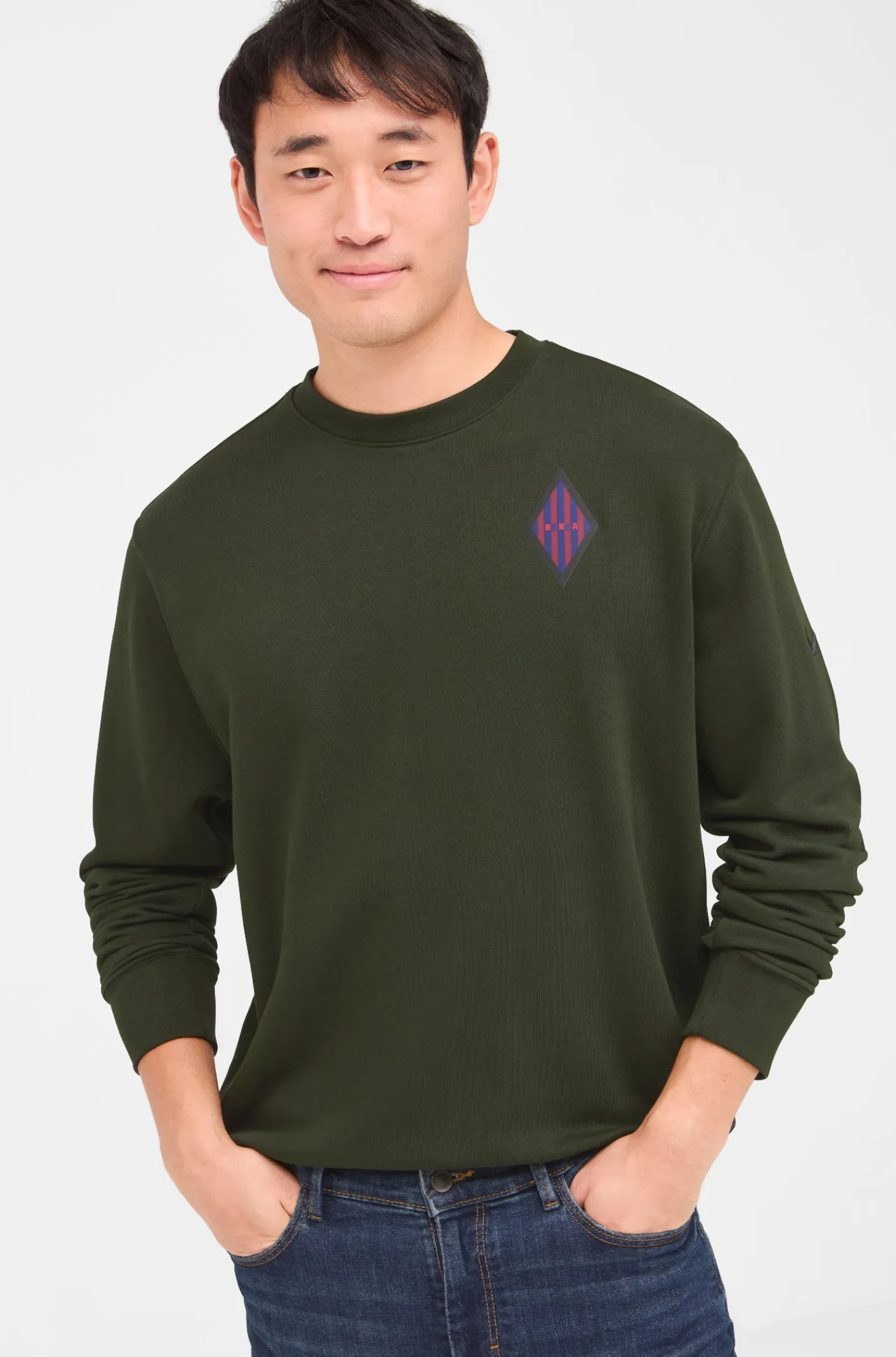 Clearance Sudadera verde Barça Nike Hombre Sudaderas