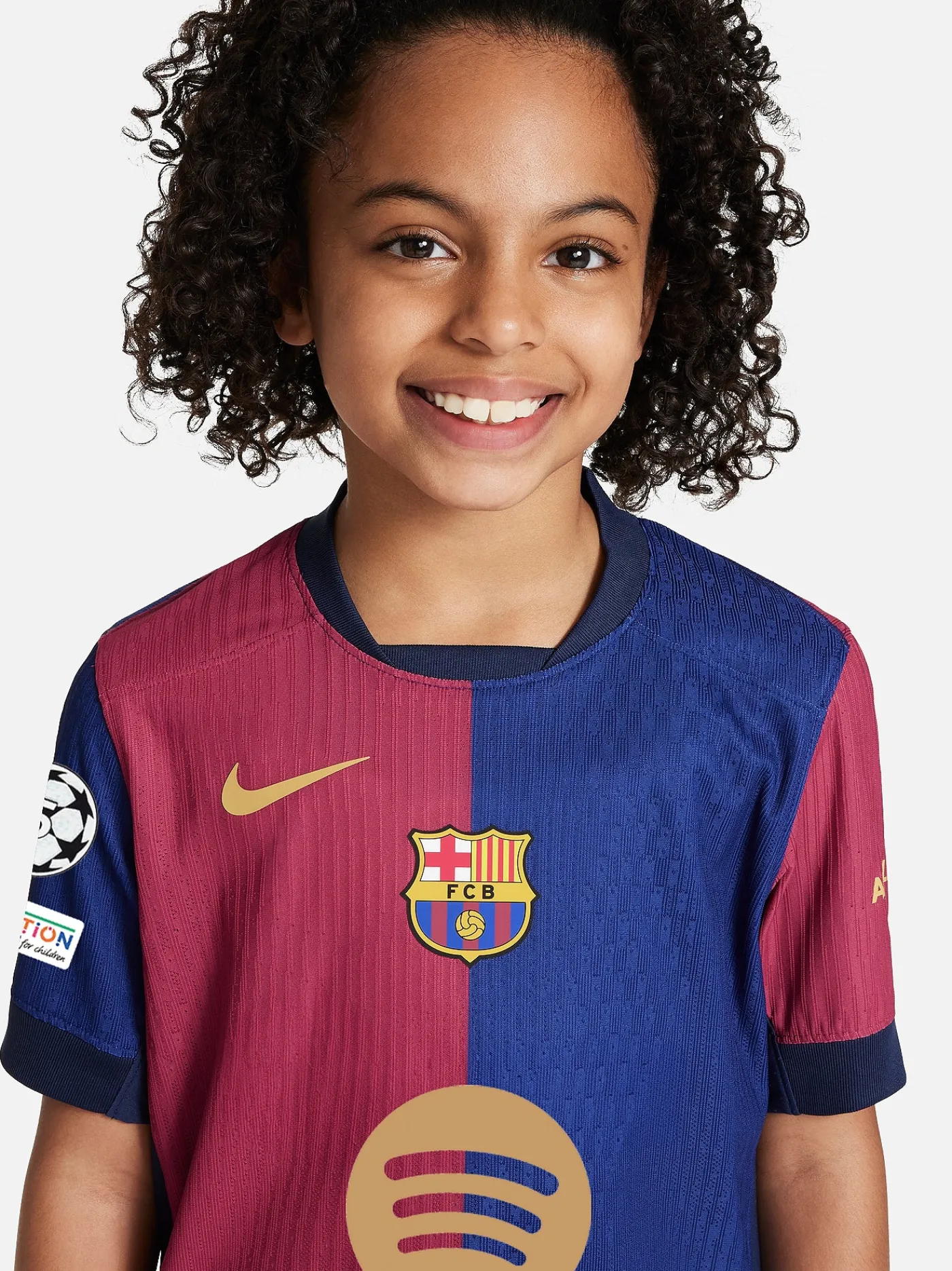 Shop UCL Camiseta junior primera equipación 24/25 - Edición Jugador Niños Niños/As Y Bebés
